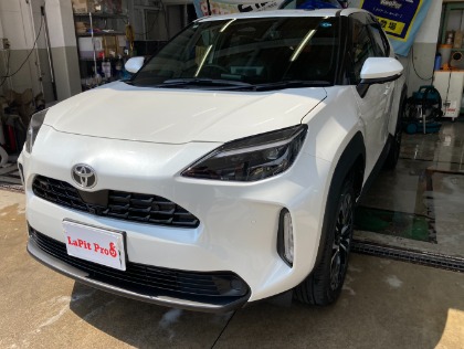 ヤリスクロス(トヨタ)の手洗い洗車