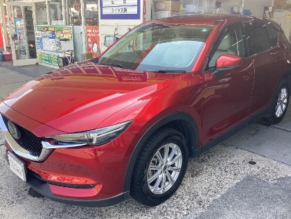 CX-5(マツダ)のダイヤモンドキーパーAメンテナンス
