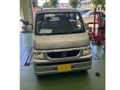 ホンダ バモス(2007年式、3万5千～4万km)の車検作業実績・梅田SS