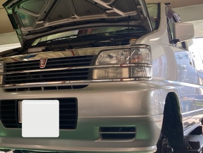 yussy70,000キロ！車検R8年9月まで！エルグランド！ 歴代日産『エルグランド』を乗り継ぐ！ ボルクレーシングCE28Nプラスは