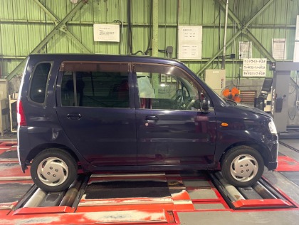 三菱 トッポ(2009年式、5万5千～6万km)の車検作業実績・GTNET車検