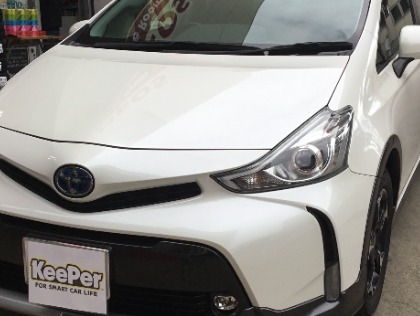 プリウス アルファ(トヨタ)のクリスタルキーパー