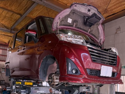 トヨタ ルーミー(2019年式、3万～3万5千km)の車検作業実績・｢車検の速