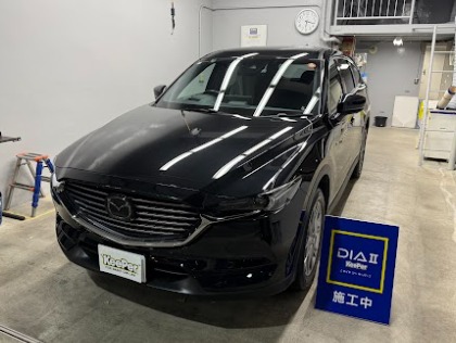 CX-8(マツダ)の【ダイヤモンドキーパーの2倍の艶！+自浄効果！！】新登場！ダイヤ2キーパー