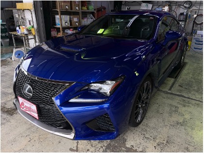 RC F(レクサス)のダイヤモンドキーパー