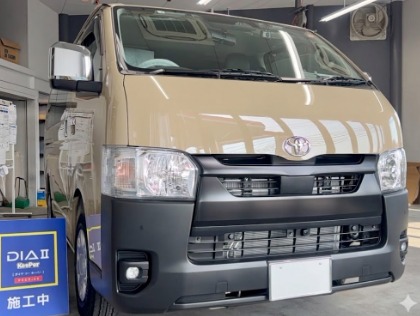ハイエースバン(トヨタ)の『新登場から大人気！』DIAⅡキーパー【従来品の2倍の艶】