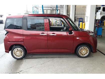 トヨタ タンク(2019年式、8万5千～9万km)の車検作業実績・相模原