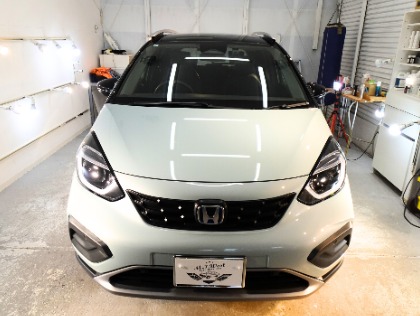 フィット(ホンダ)の★★絶対オススメ★★傷もとれちゃう魔法のコーティング【オールインワンポリッシュコーティング】