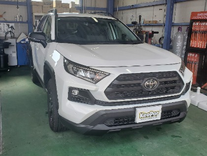 RAV4(トヨタ)のダイヤモンドキーパーAメンテナンス