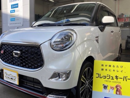 キャスト スポーツ(ダイハツ)の【雨が降ったらキレイになる！女性に1番人気！】フレッシュキーパー　ガソリン5円引き券プレゼント！