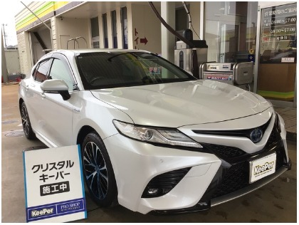 カムリ ハイブリッド(トヨタ)のクリスタルキーパー