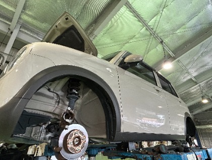 スズキ アルトラパン(2021年式、4万5千～5万km)の車検作業実績・車検の