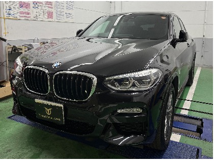 X4(BMW)のECOダイヤモンドキーパー