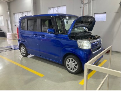 ホンダ N BOX(2018年式、6万～6万5千km)の車検実績：セルフ大堀店 大堀