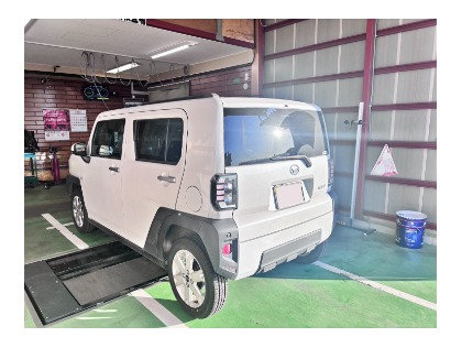 ダイハツ タント(2023年式、4万～4万5千km)の車検作業実績・くるまの