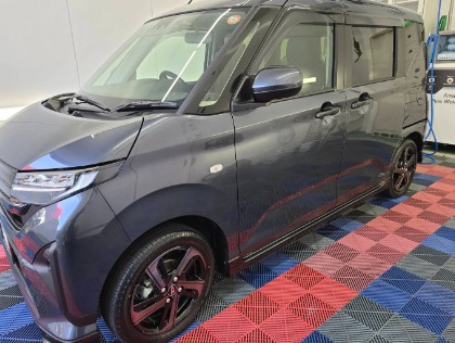 ムーヴ(ダイハツ)の点検洗車