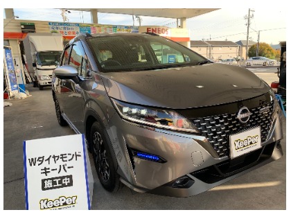 ノート(日産)のWダイヤモンドキーパー