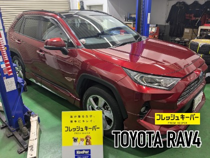 RAV4(トヨタ)の【女性に1番人気】フレッシュキーパー