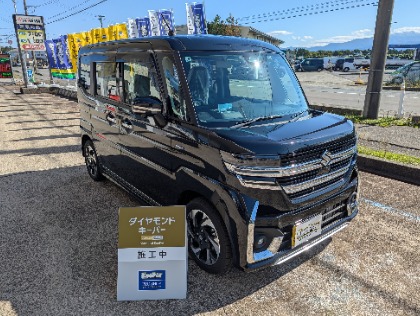 スペーシア(スズキ)の【深いツヤと存在感】ダイヤモンドキーパー　ガソリン5円引き券プレゼント！