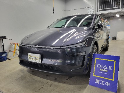 モデルY(テスラ)の【ダイヤモンドキーパーの2倍の艶！+自浄効果！！】新登場！ダイヤ2キーパー