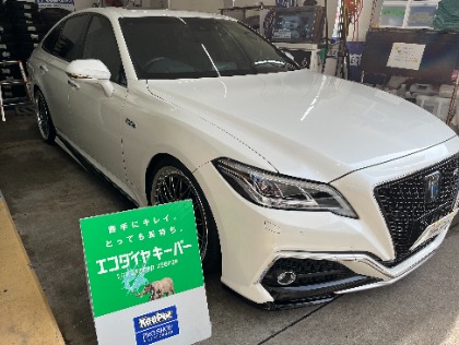 クラウン(トヨタ)の青空駐車大歓迎！大人気☆ecoプラスダイヤモンドキーパー☆期間限定20％OFF☆
