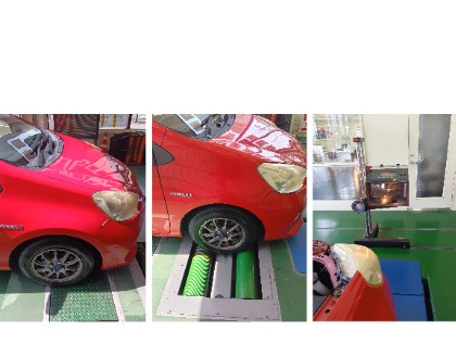 トヨタ アクア(2012年式、11万～11万5千km)の車検実績：伊丹産業の車検 