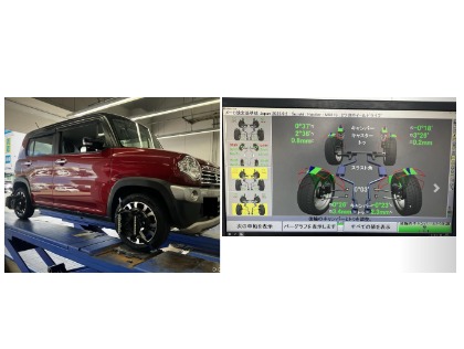スズキ ハスラー(2019年式、4万5千～5万km)の車検作業実績・WECARS 岩