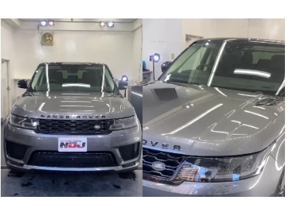 レンジローバー スポーツ(ランドローバー)のロイヤルコーティング3層Ver(施工後はメンテナンスがずっと無料)