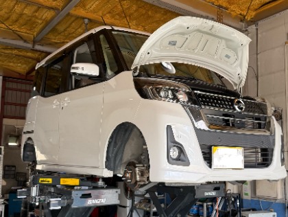 日産 デイズ ルークス(2019年式、4万～4万5千km)の車検実績：｢車検の速
