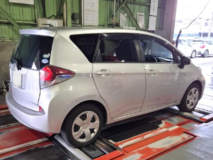 最新版】ラクティス(トヨタ)の車検費用の相場・実績-楽天Car車検