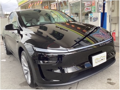 モデルY(テスラ)のクリスタルキーパー 【ロングヒットコーティング】