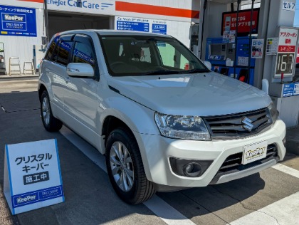 エスクード(スズキ)の【給油割引カードプレゼント！】クリスタルキーパー【代車無料】