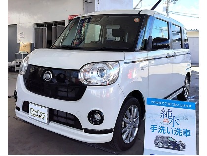 ムーヴ キャンバス(ダイハツ)の手洗い洗車【純水仕上げ】