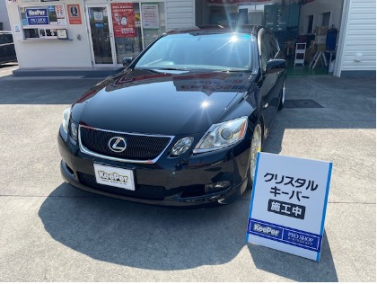 GS350(レクサス)のクリスタルキーパー