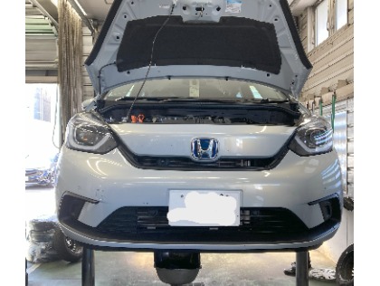 ホンダ フィット(2023年式、1万～1万5千km)の車検作業実績・【ホンダ