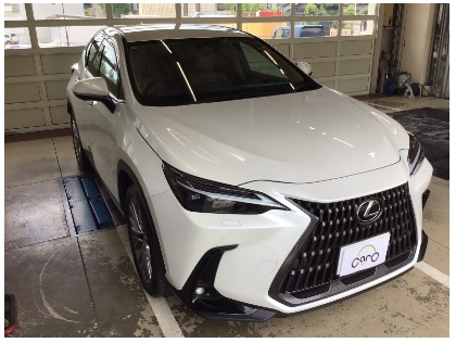 NX350h(レクサス)のクリスタルキーパー