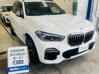 X5(BMW)のダイヤモンドキーパー