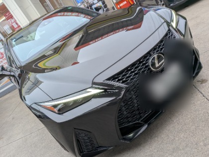 IS300(レクサス)のダイヤモンドキーパー【ガラス特有の艶と透明感】