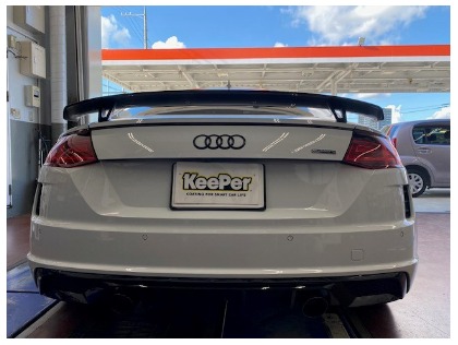 TT(アウディ)のECOプラスダイヤモンドキーパー(細密研磨付)