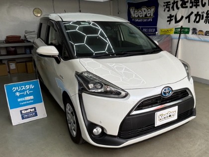 シエンタ(トヨタ)のクリスタルキーパー
