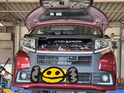 ダイハツ ムーヴ(2017年式、7万5千～8万km)の車検作業実績・ウルトラ