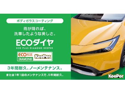 RAV4(トヨタ)のECOプラスダイヤモンドキーパー(サンクスモビリティ下