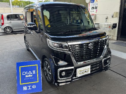 スペーシア(スズキ)の【5月限定特典】ダイヤIIキーパー→20%OFF!!さらに樹脂キーパーが無料！！(※代車無料貸し出し）