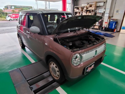 スズキ アルトラパン(2023年式、5万～5万5千km)の車検作業実績・マッハ