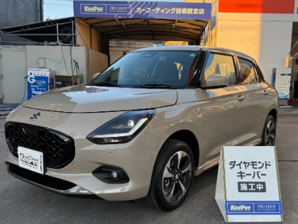 スイフト(スズキ)の【給油割引カードプレゼント！】ダイヤモンドキーパー【代車無料】