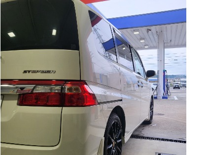 ステップワゴン 車検R10/4 総額41.5万 ホンダ ステップワゴン(2009年式、13万5千～14万km)の車検実績：「ZERO