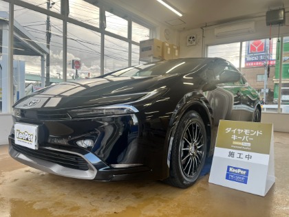 プリウス(トヨタ)の【深いツヤと存在感】ダイヤモンドキーパー　ガソリン5円引き券プレゼント！