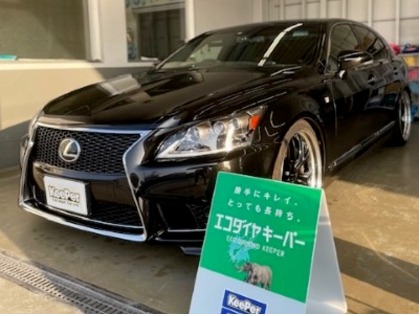 LS460L(レクサス)のエコダイヤモンドキーパー(細密研磨付き)