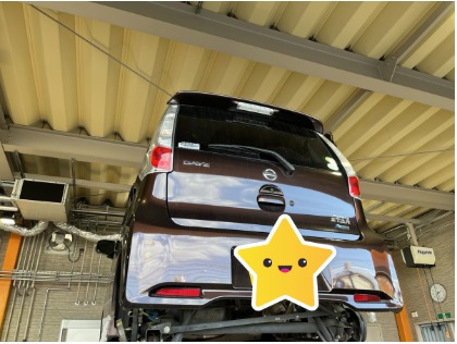 日産 デイズ(2014年式、4万5千～5万km)の車検実績：車検の速太郎 東