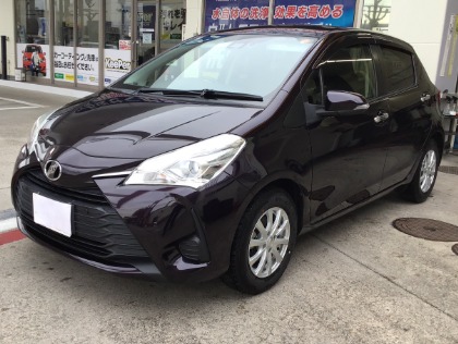 ヴィッツ(トヨタ)の手洗い洗車